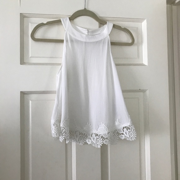 Abercrombie Lace Trim Tank - Picture 3 of 7